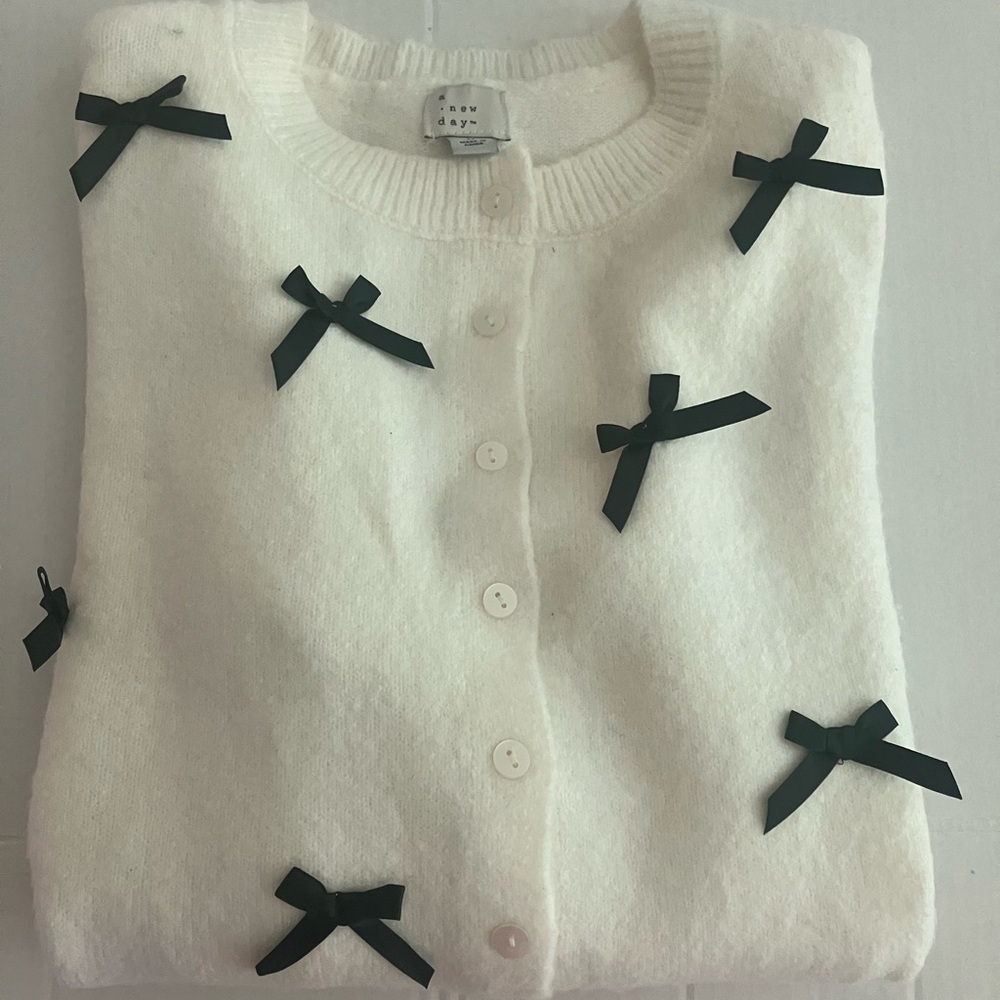 A New Day White Sweater